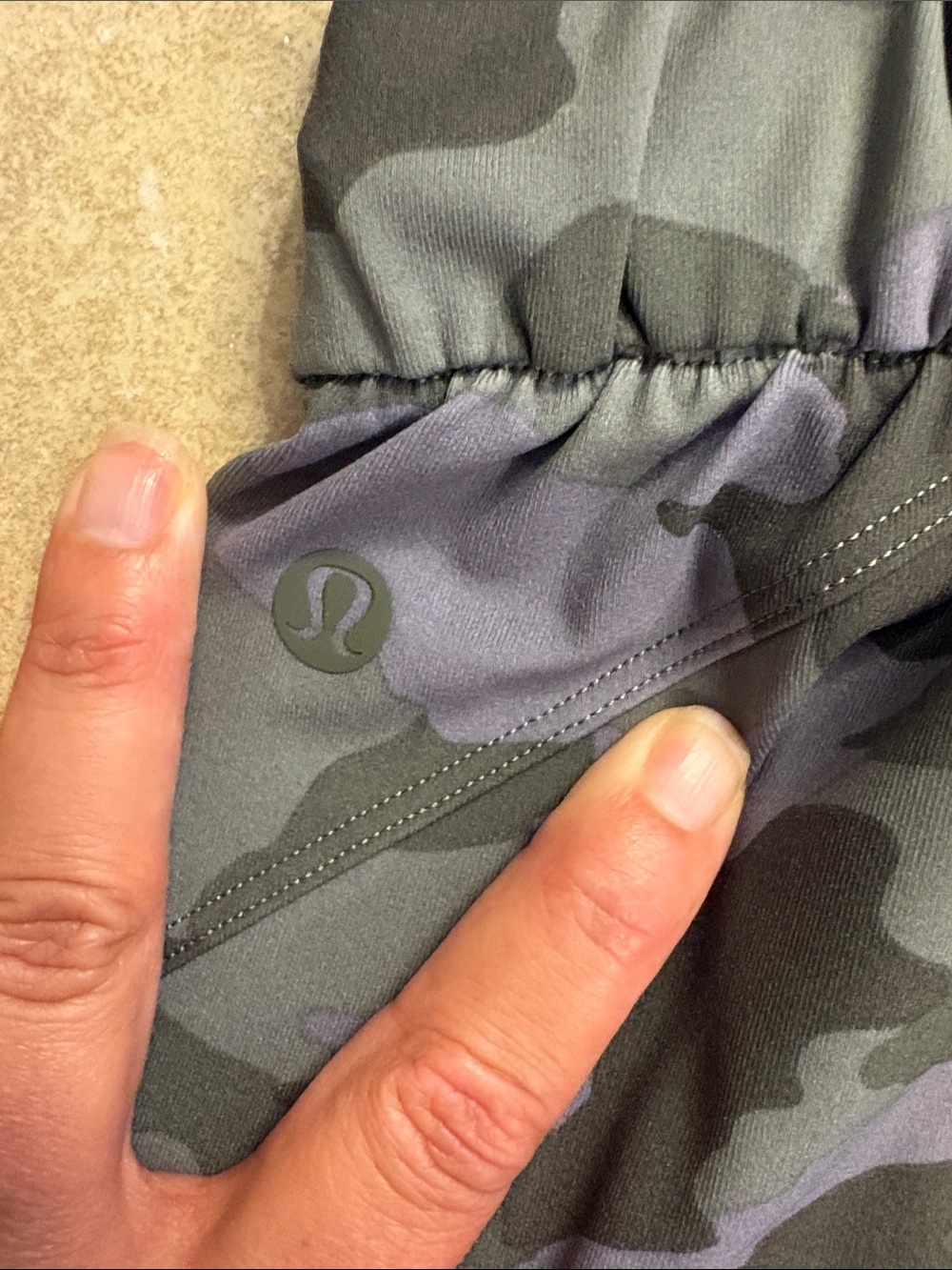 lululemon athletica Camo Track Pants - Black & Purple - Picture 3 of 6